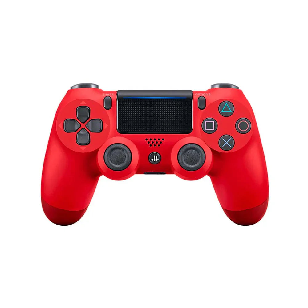 Manette de jeu sans fil compatible PS4 et PC - Rouge