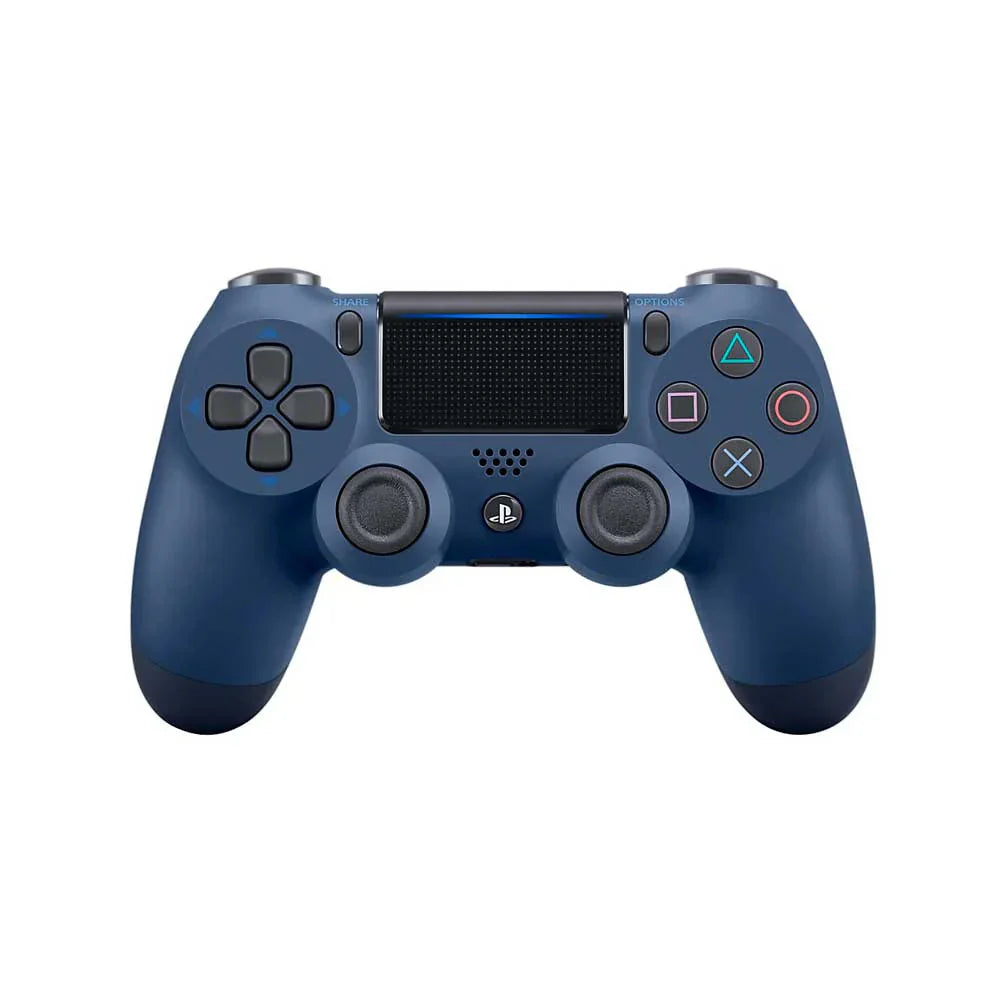 Manette de jeu sans fil compatible PS4 et PC - Bleu Nuit