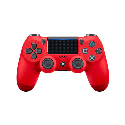 Manette de jeu sans fil compatible PS4 et PC - Rouge