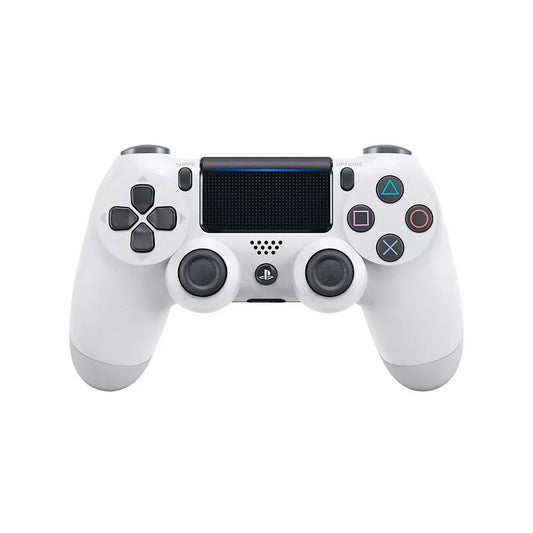 Manette de jeu sans fil compatible PS4 et PC - Blanche